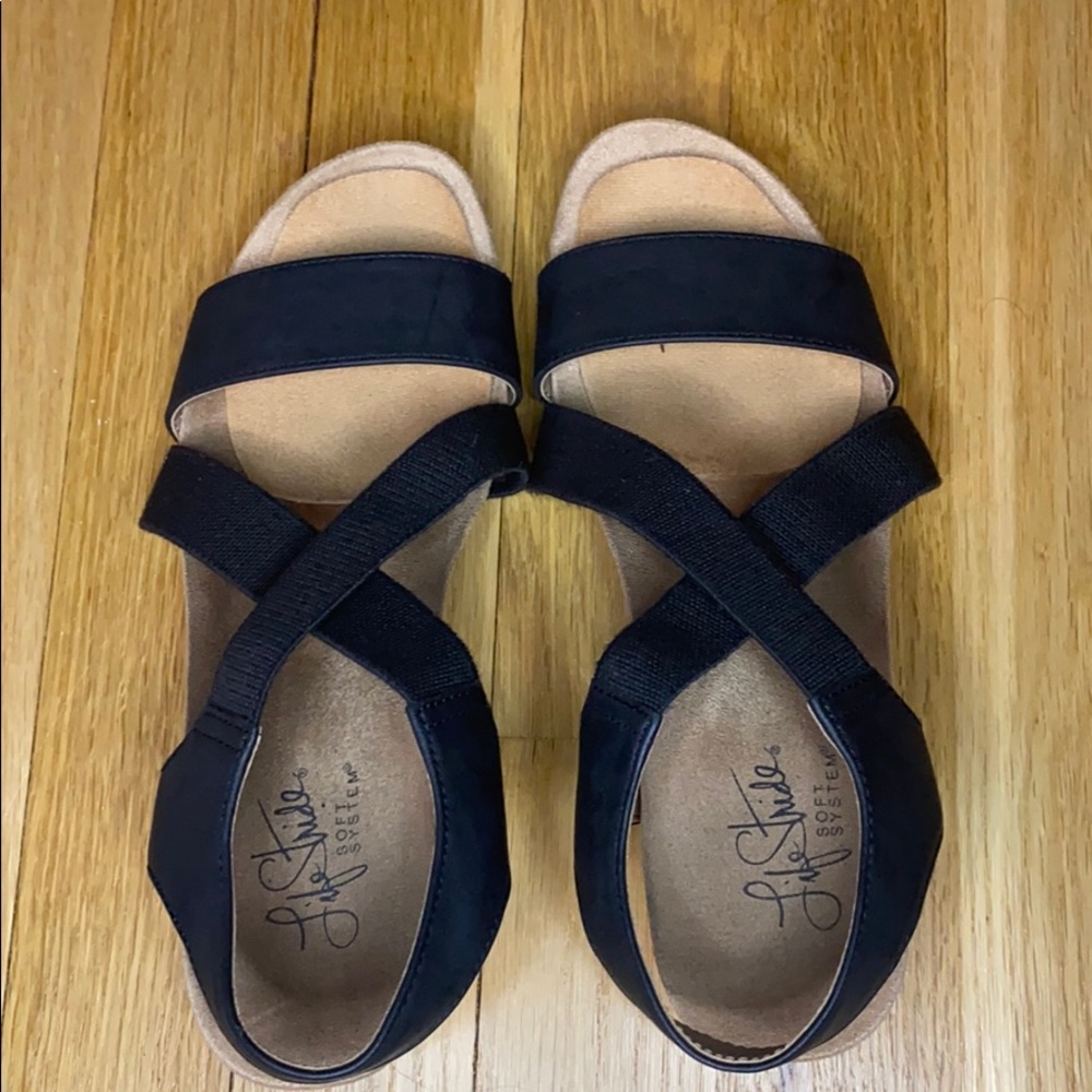 Wedge heels